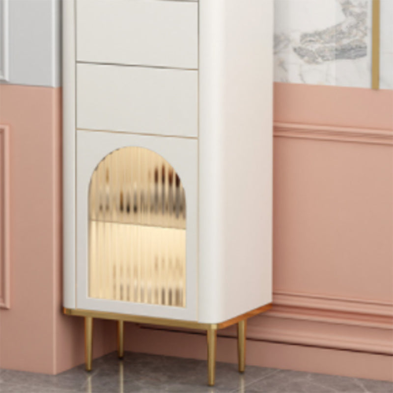11,7 inch brede opbergkist Klassiek Glam-dressoir met 1/2/3 laden