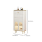 11,7 inch brede opbergkist Klassiek Glam-dressoir met 1/2/3 laden