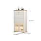 11,7 inch brede opbergkist Klassiek Glam-dressoir met 1/2/3 laden