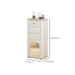 11,7 inch brede opbergkist Klassiek Glam-dressoir met 1/2/3 laden