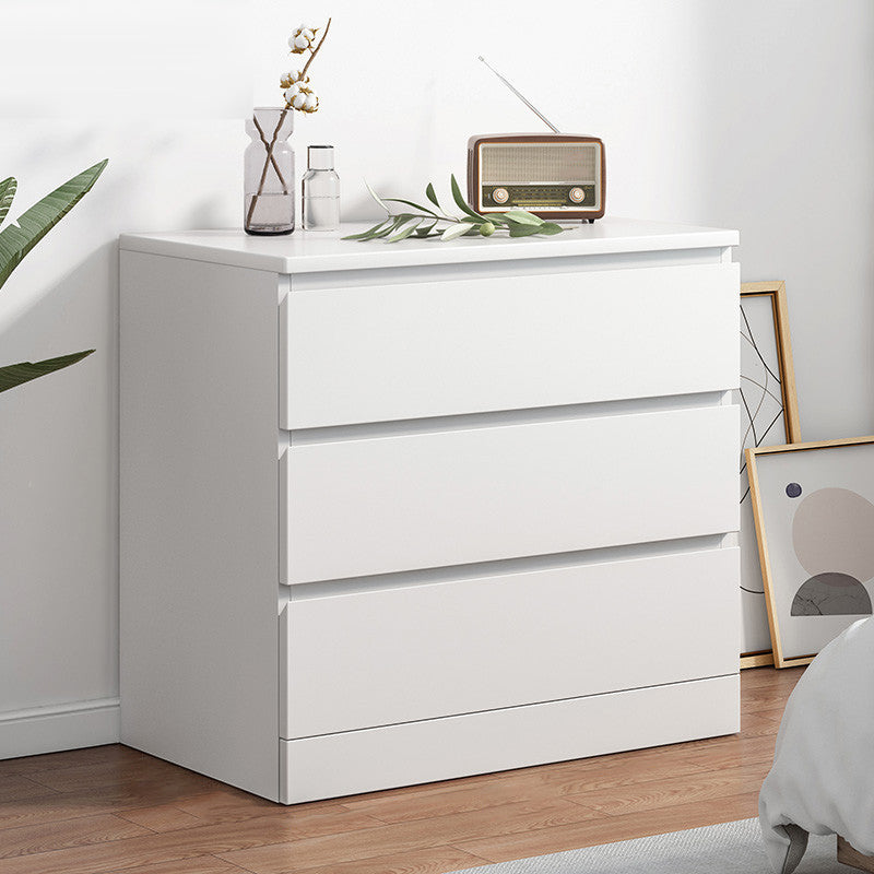 Contemporary Storage Chest Manufactured Wood Dresser with 3/4/5/6 Drawers White 3 Clearhalo 'Bedroom Furniture' 'Dressers & Chests' 'dressers_chests' 'furn' 'furn_dressers_chests' 'Furniture' 6546963