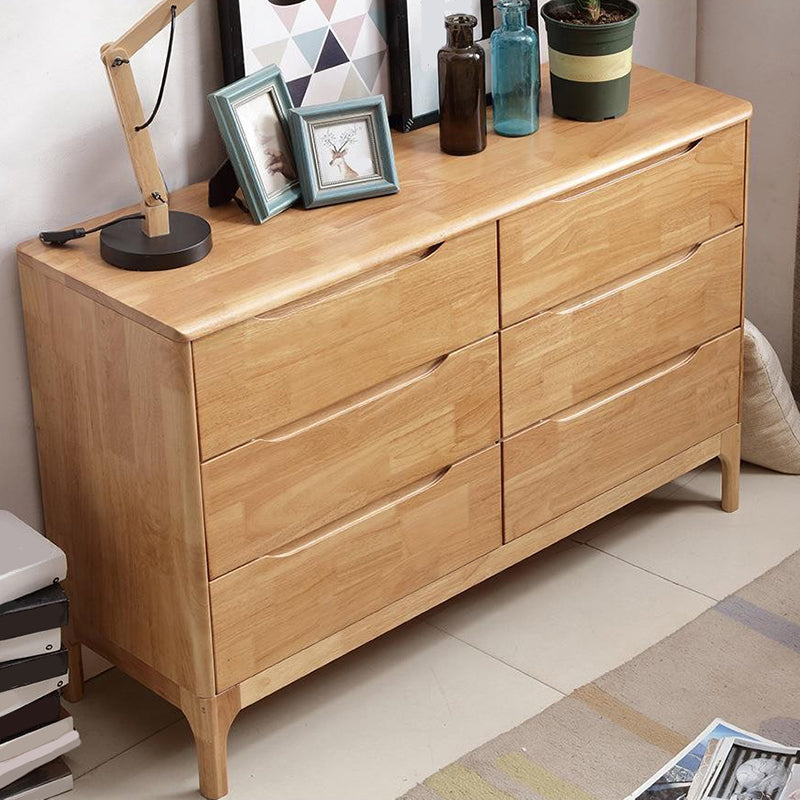 Coffre de rangement en bois massif de 15,6 pouces de largeur, commode de rangement moderne
