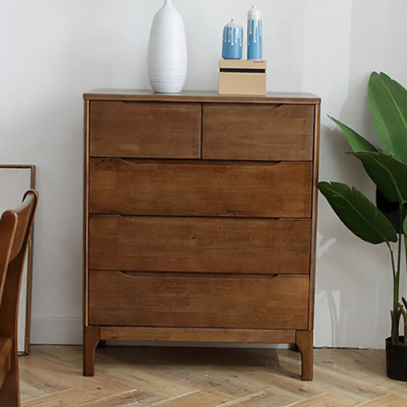 Coffre de rangement en bois massif de 15,6 pouces de largeur, commode de rangement moderne