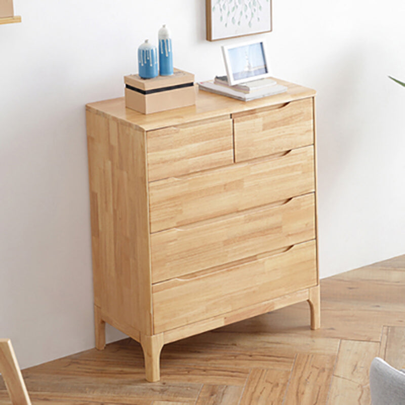 Coffre de rangement en bois massif de 15,6 pouces de largeur, commode de rangement moderne