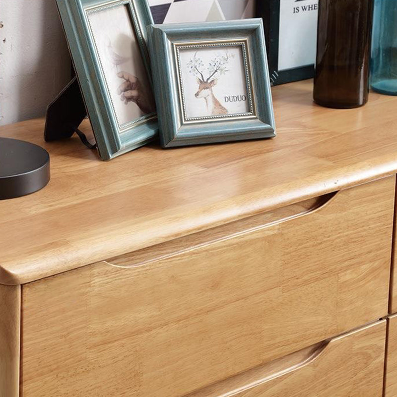 Coffre de rangement en bois massif de 15,6 pouces de largeur, commode de rangement moderne