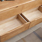 Coffre de rangement en bois massif de 15,6 pouces de largeur, commode de rangement moderne