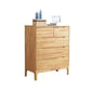 Coffre de rangement en bois massif de 15,6 pouces de largeur, commode de rangement moderne