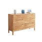 Coffre de rangement en bois massif de 15,6 pouces de largeur, commode de rangement moderne
