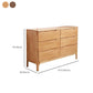 Coffre de rangement en bois massif de 15,6 pouces de largeur, commode de rangement moderne