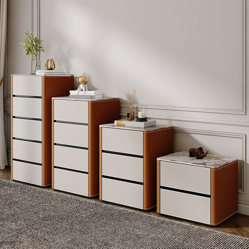 Commode de rangement moderne en pierre, commode de rangement avec 2/3/4/5 tiroirs