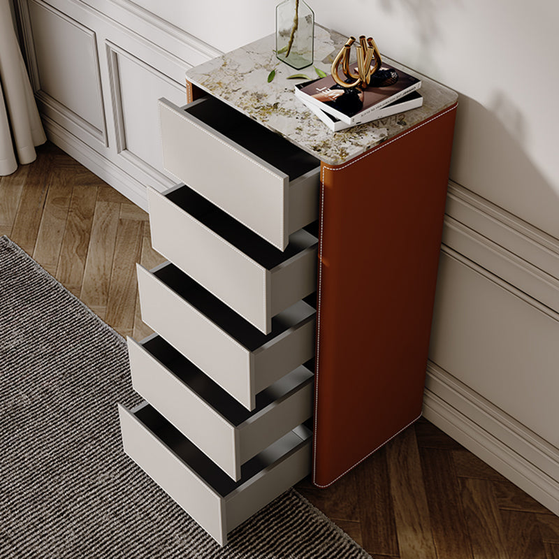 Commode de rangement moderne en pierre, commode de rangement avec 2/3/4/5 tiroirs