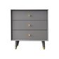 Wooden Storage Chest Dresser Contemporary Glam Chest with Drawers