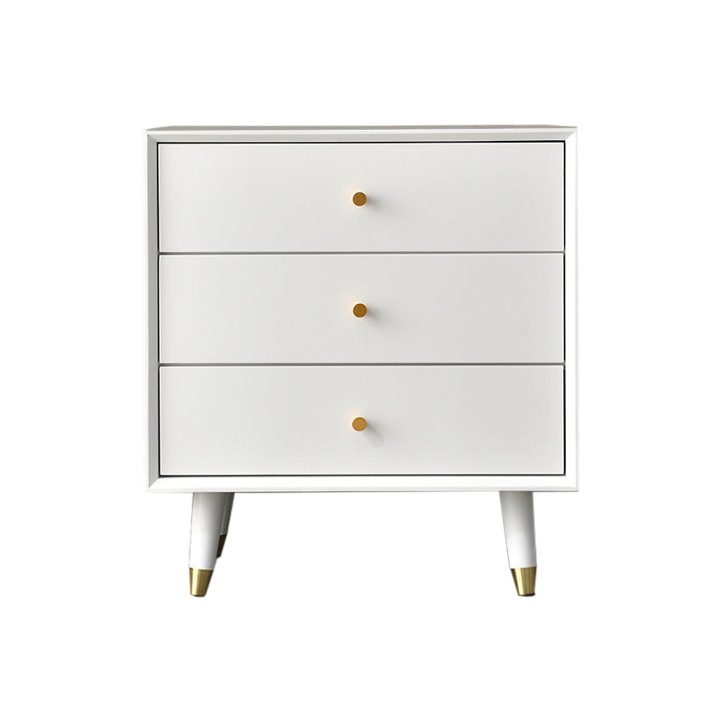 Wooden Storage Chest Dresser Contemporary Glam Chest with Drawers