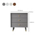 Wooden Storage Chest Dresser Contemporary Glam Chest with Drawers