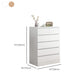 Contemporary Storage Chest Manufactured Wood Dresser with 3/4/5/6 Drawers Clearhalo 'Bedroom Furniture' 'Dressers & Chests' 'dressers_chests' 'furn' 'furn_dressers_chests' 'Furniture' 6547359