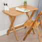 Adjustable Height Solid Wood Office Desk Modern Folding Writing Desk