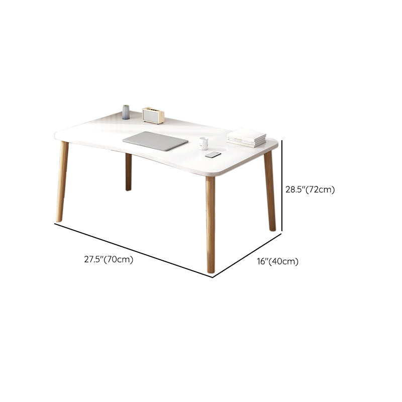 28.35 "H Hedendaags rechthoekige kantoorbureau Antieke afwerking Computer Desk