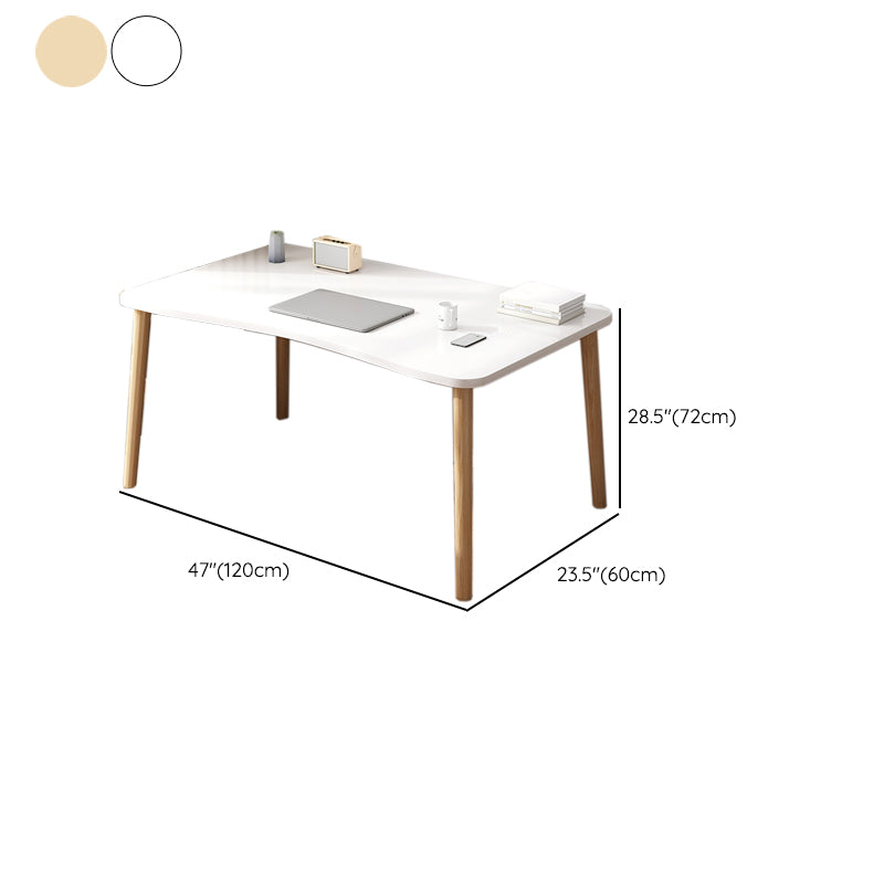 28.35 "H Hedendaags rechthoekige kantoorbureau Antieke afwerking Computer Desk