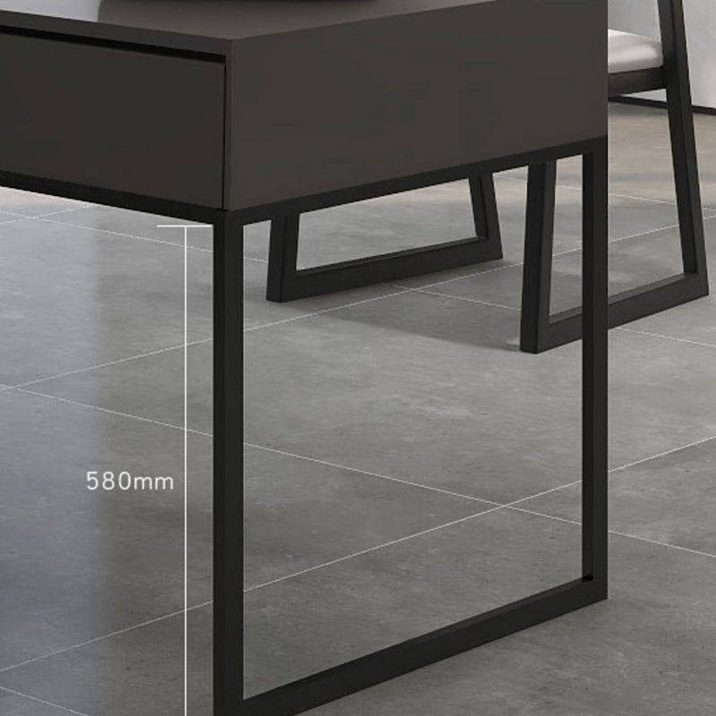 Industrial 30,71 pouces de bureau de bureau Base de traîne