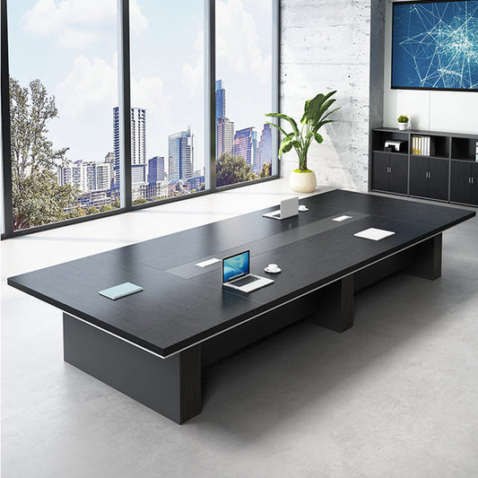 29,25 inch H industriële kantoorbureau vervaardigd hout rechthoek schrijfbureau