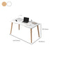 Bureau d'ordinateur contemporain Parsons Wood Office Bureau pour la maison