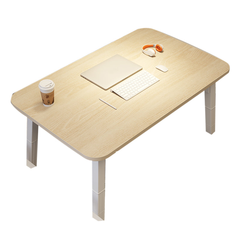 Escritorio de oficina de madera de ingeniería contemporánea escritorio de escritura con piernas blancas