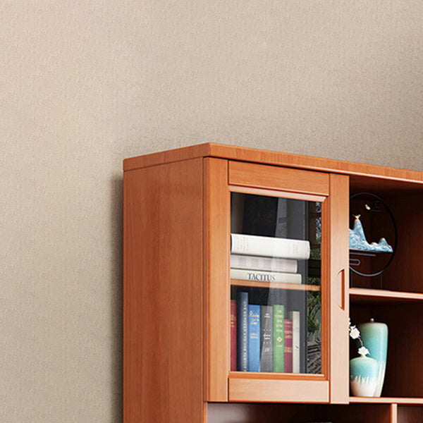 ホームベッドルーム用のモダンオフィスデスクソリッドウッドコンピューターデスク