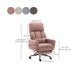 Fauteuil de direction moderne sans bras, repose-pieds inclus, chaise de direction pour le bureau