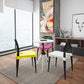 Contemporary No Arm Conference Chair Plastic Chair with Legs for Office Clearhalo 'furn' 'furn_office_chair' 'Furniture' 'Office Chairs' 'Office Furniture' 'office_chair' 6549445