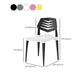 Contemporary No Arm Conference Chair Plastic Chair with Legs for Office Clearhalo 'furn' 'furn_office_chair' 'Furniture' 'Office Chairs' 'Office Furniture' 'office_chair' 6549474