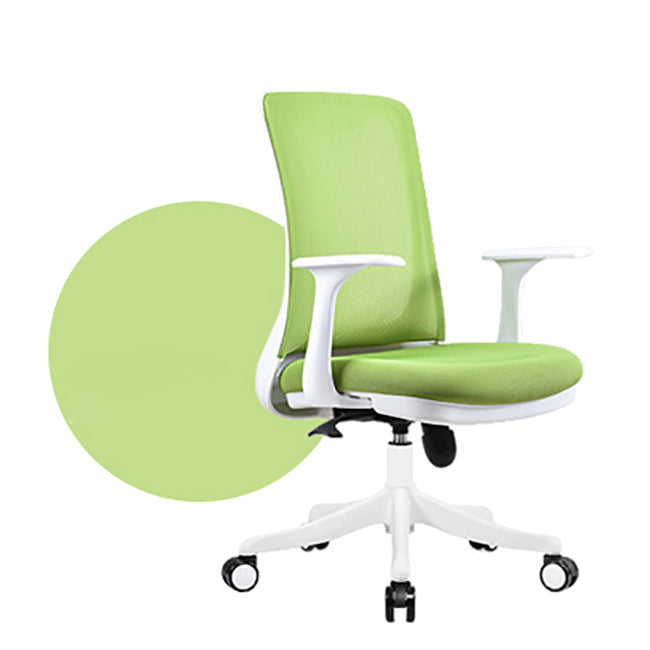 Modern Swivel Chair No Distressing Fixed Arms Breathable Air Grid Office Chair Clearhalo 'furn' 'furn_office_chair' 'Furniture' 'Office Chairs' 'Office Furniture' 'office_chair' 6549590