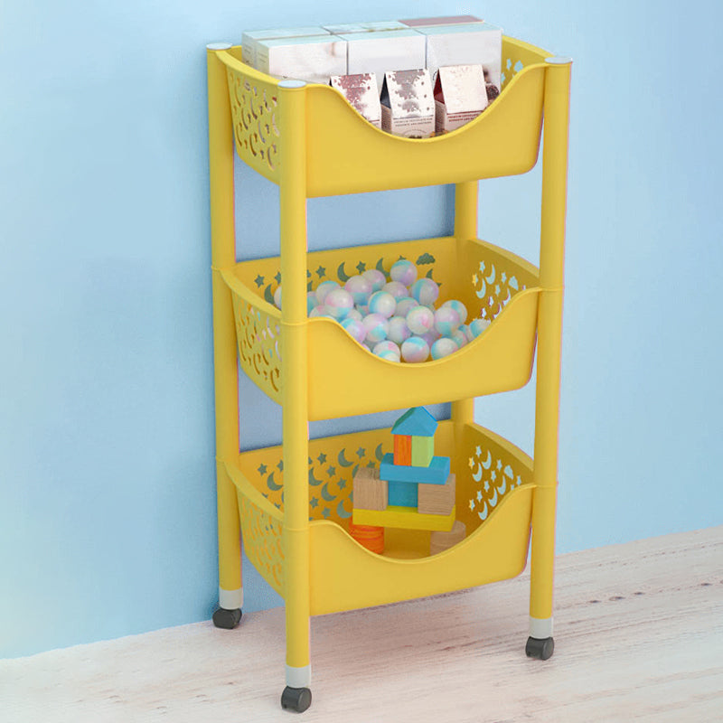 Modern Antique Finish Shelf Bookcase Plastic Standard Bookshelf with Shelves