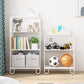 Scandinavian Metal Bookshelf Metal Standard Open Back Bookcase Clearhalo 'Bookcases' 'furn' 'furn_bookcases' 'Furniture' 'Office Furniture' 6549971