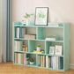 Scandinavian Engineered Wood Bookshelf Standard Open Back Bookcase 39"L x 8"W x 35"H Green Clearhalo 'Bookcases' 'furn' 'furn_bookcases' 'Furniture' 'Office Furniture' 6550001