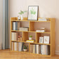 Scandinavian Engineered Wood Bookshelf Standard Open Back Bookcase 39"L x 8"W x 35"H Natural Clearhalo 'Bookcases' 'furn' 'furn_bookcases' 'Furniture' 'Office Furniture' 6550006