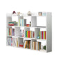 Scandinavian Engineered Wood Bookshelf Standard Open Back Bookcase Clearhalo 'Bookcases' 'furn' 'furn_bookcases' 'Furniture' 'Office Furniture' 6550007