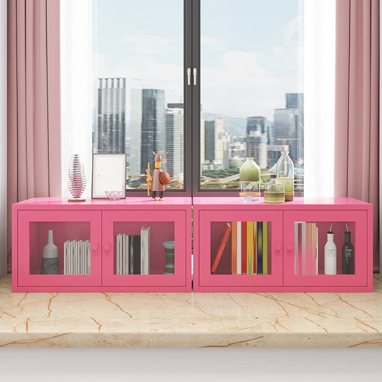 Metal Cabinets Included Bookshelf Standard Scandinavian Bookcase Clearhalo 'Bookcases' 'furn' 'furn_bookcases' 'Furniture' 'Office Furniture' 6550063