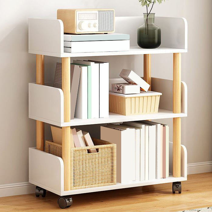 Abierta la estantería estándar de la estantería escandinava con estantes