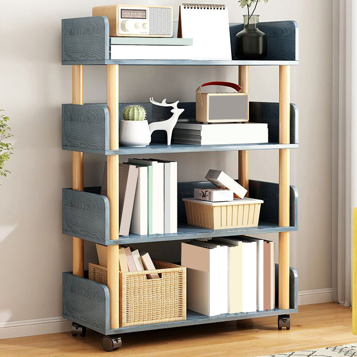 Abierta la estantería estándar de la estantería escandinava con estantes