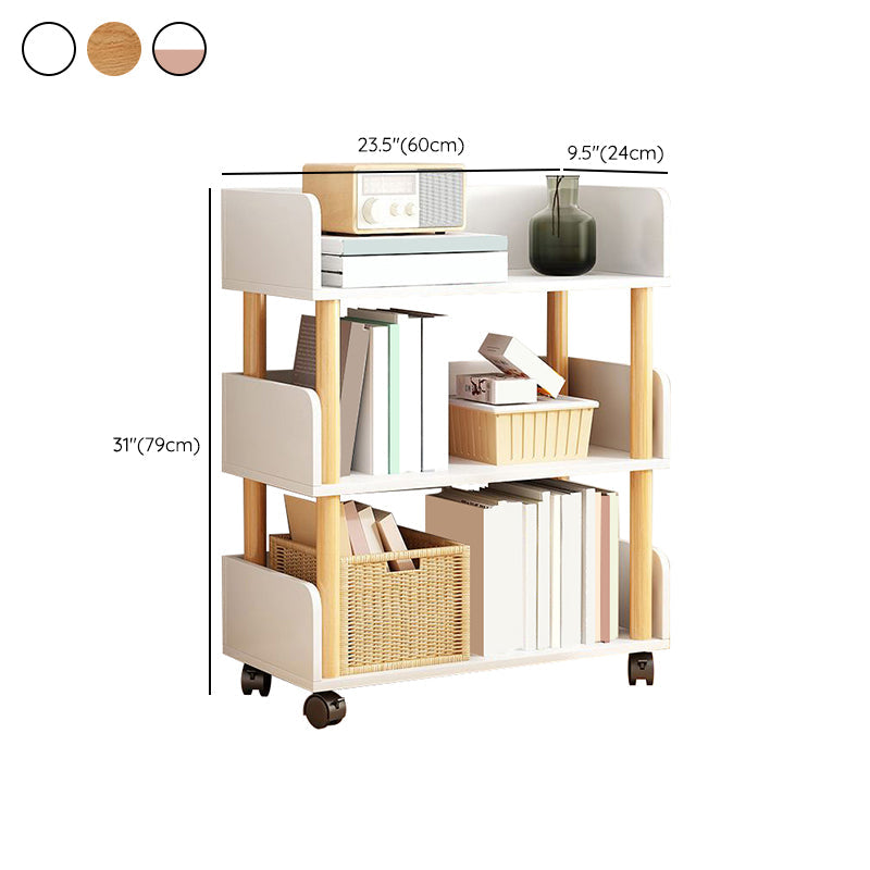 Abierta la estantería estándar de la estantería escandinava con estantes