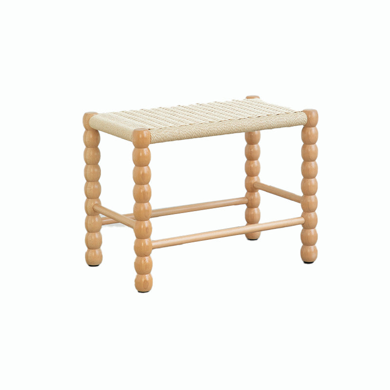 13,65-Zoll-Breite tropische Sitzbank mit festem Holz Rechteckbank