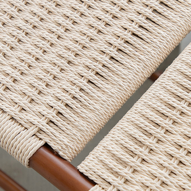 13,65-Zoll-Breite tropische Sitzbank mit festem Holz Rechteckbank