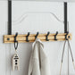 Moderne stijl minimalistisch jas hanger home muur hangende houten kaprek