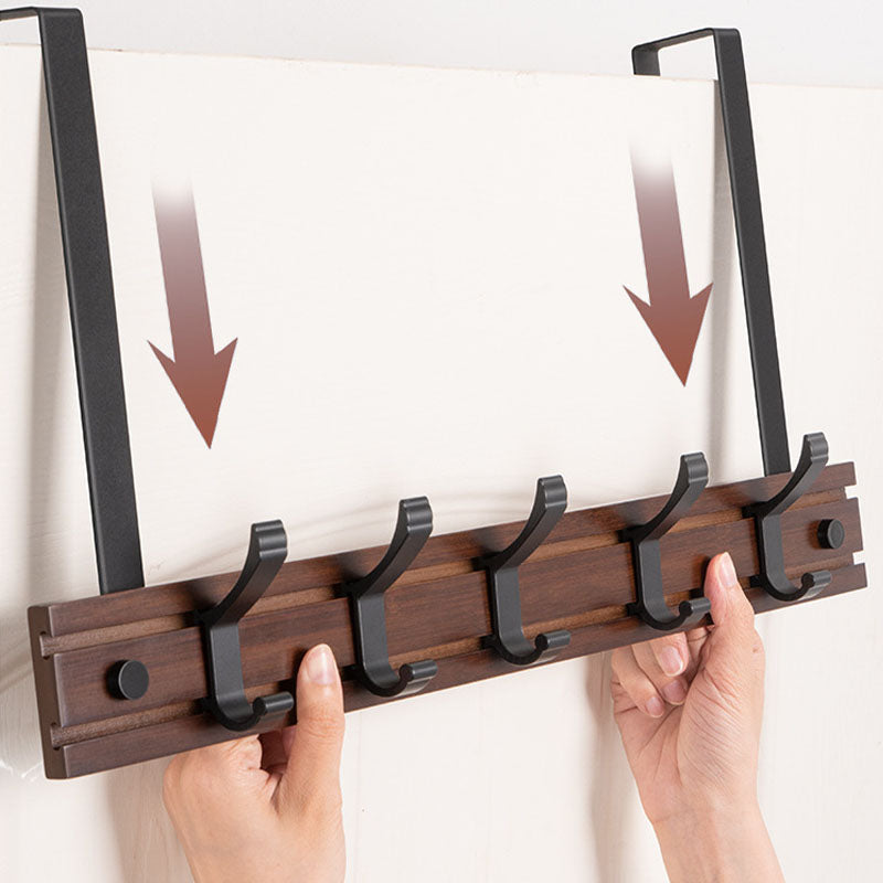 Moderne stijl minimalistisch jas hanger home muur hangende houten kaprek