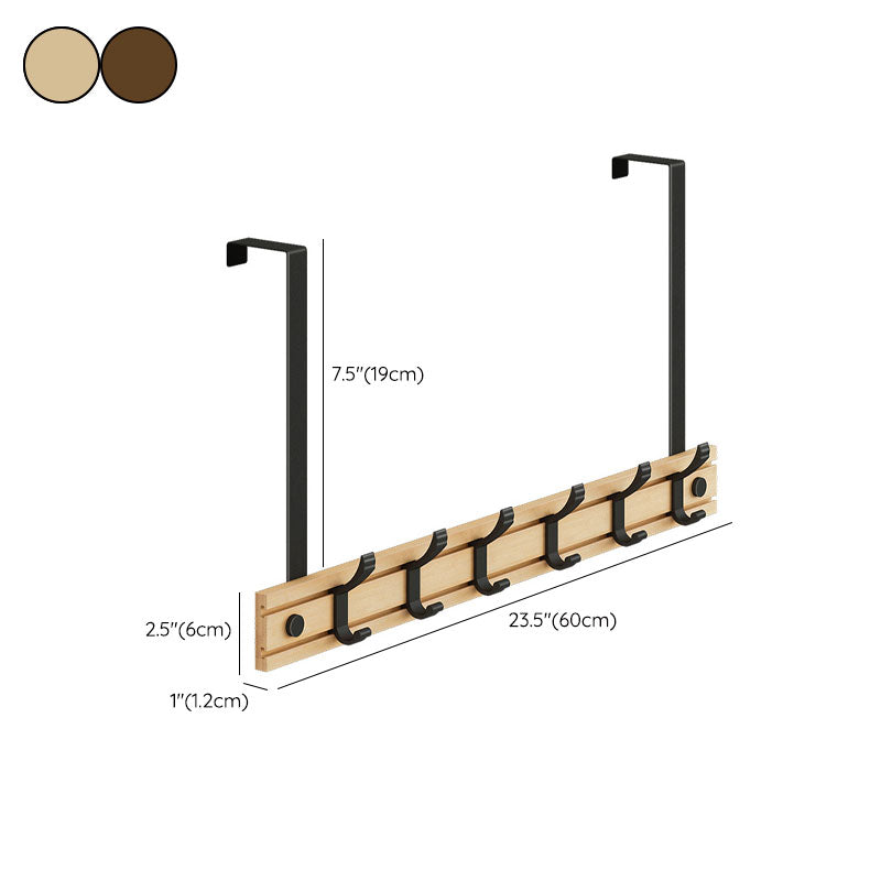 Moderne stijl minimalistisch jas hanger home muur hangende houten kaprek