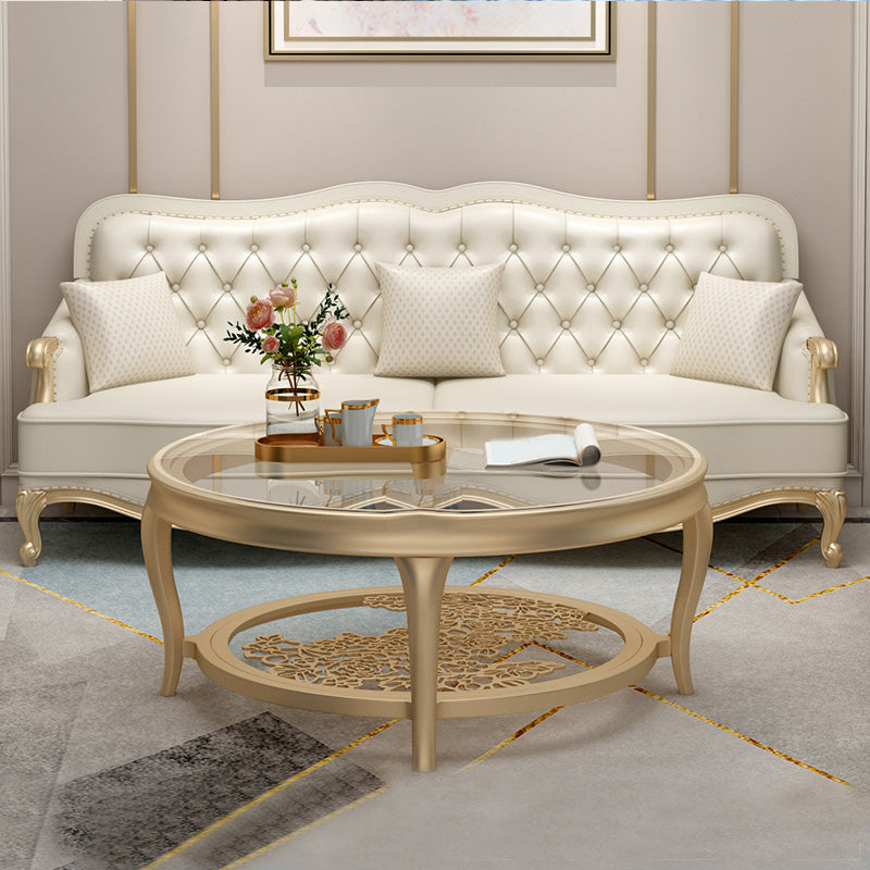 Divano moderno moderno di beige di metà secolo.