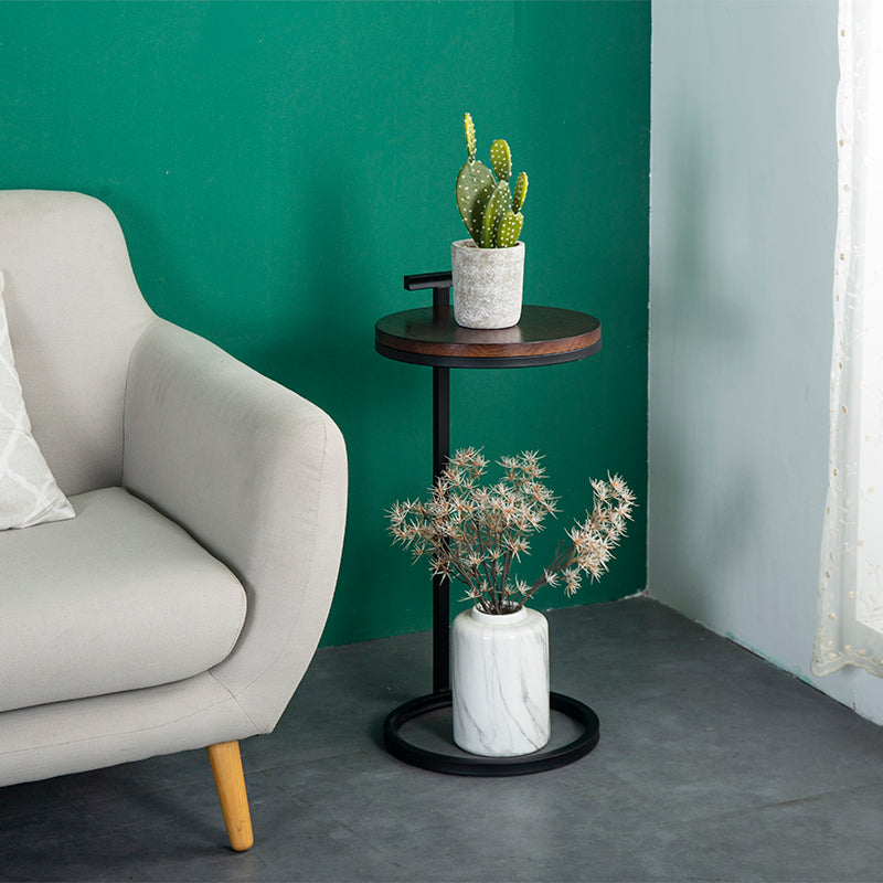 Table d'appoint de 27,55 pouces de haut