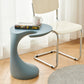 Modern Naturally Shaped End Table Plastic Table for Living Room