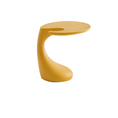 Modern Naturally Shaped End Table Plastic Table for Living Room