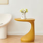 Modern Naturally Shaped End Table Plastic Table for Living Room